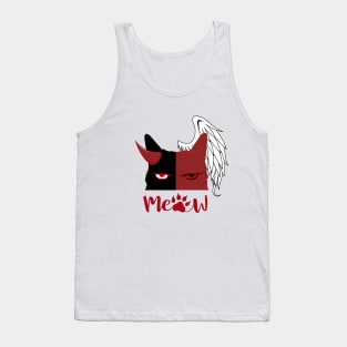 Fallen Angel Meow Tank Top